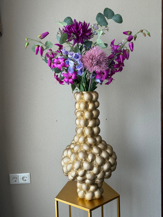 Golden Lemon vaas  met opmaak (groot)